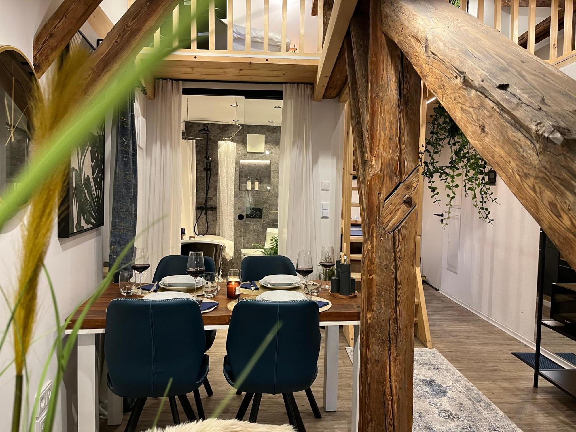 Beyond Staying Loft Appartment 23 Frei Stehende Badewanne Passau Eksteriør bilde